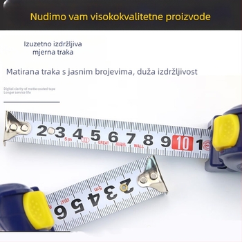 Great Wall Seiko metalna mjeračka traka, deblja, visoke preciznosti, otporna na habanje i vodootporna, duljine 2 m, 3 m, 5 m i 7,5 m