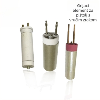Set grijnih jezgri za pištolj za vrući zrak: 1000W za plastično zavarivanje, 1600W keramički hot-melt pištolj, 2000W grijna jezgra i pribor