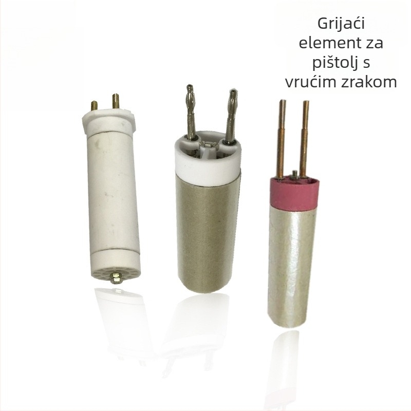 Set grijnih jezgri za pištolj za vrući zrak: 1000W za plastično zavarivanje, 1600W keramički hot-melt pištolj, 2000W grijna jezgra i pribor