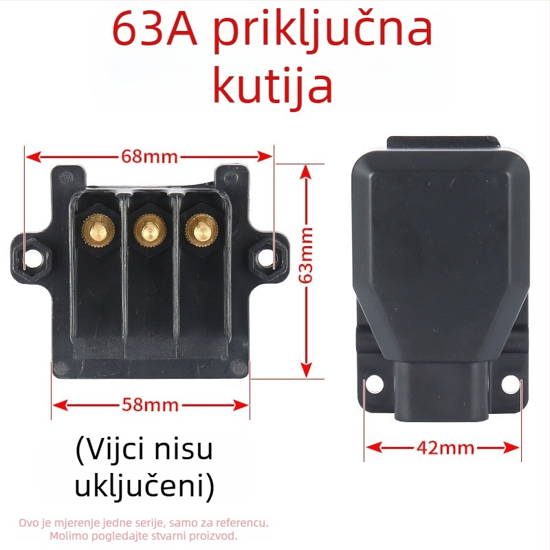 DC inverter zavarivački aparat s trofaznim ulazom i kutijom za terminale, model Ruiling, poklopac za zaštitu plazme za zavarivanje u zaštitnom plinu