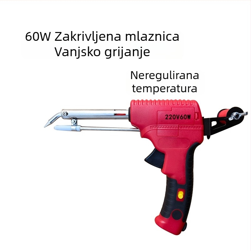 Ručni lemni pištolj s podesivom temperaturom, električni alat za lemjenje – višenamjenski alat
