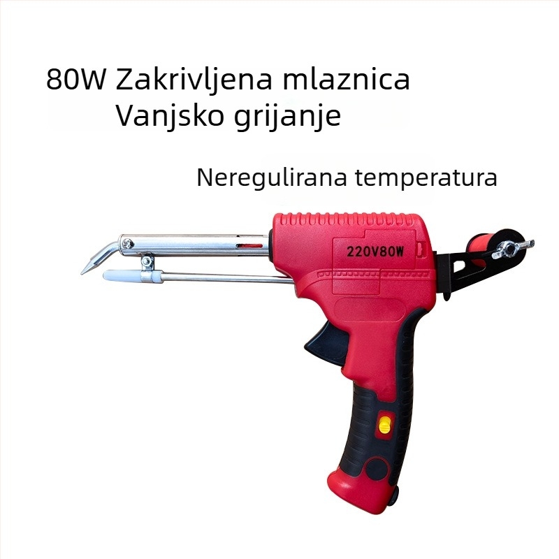 Ručni lemni pištolj s podesivom temperaturom, električni alat za lemjenje – višenamjenski alat