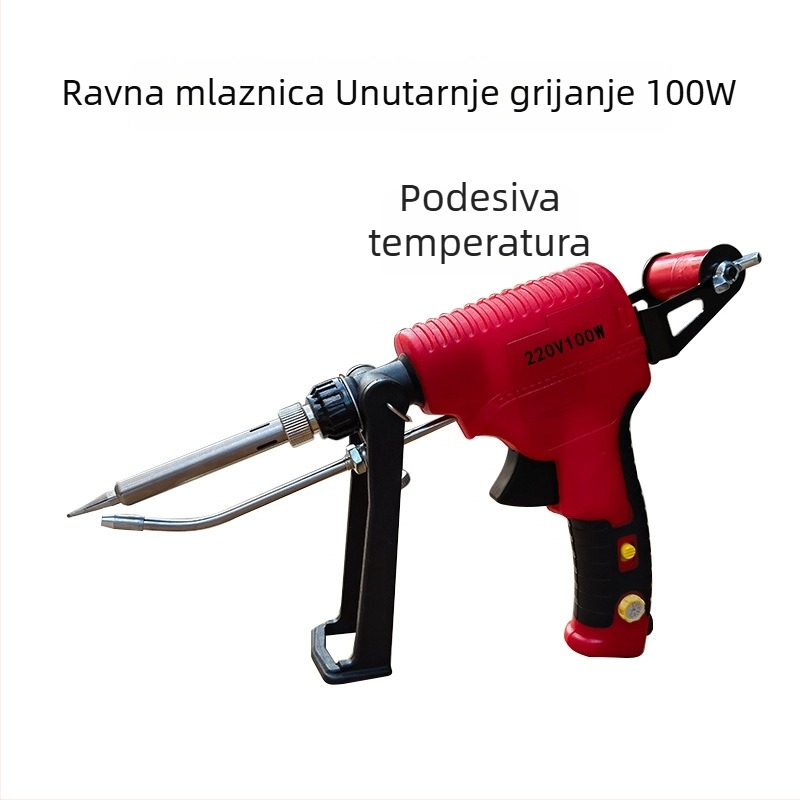 Ručni lemni pištolj s podesivom temperaturom, električni alat za lemjenje – višenamjenski alat