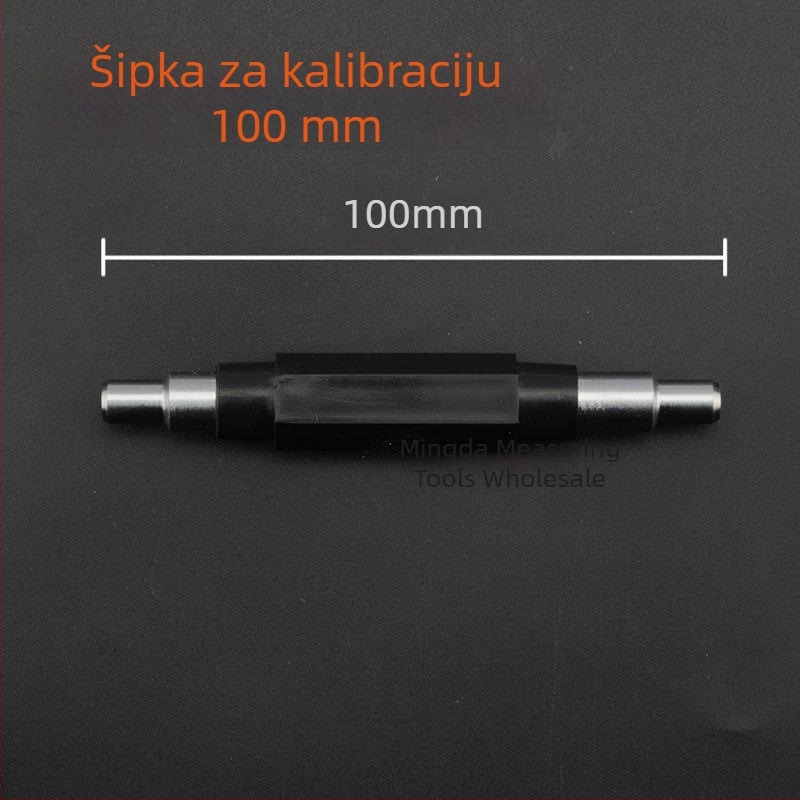 5200N prstenasti mjerni uređaj za kalibraciju mikrometra – unutarnji promjer 11,0 mm, vanjski promjer 17,25 mm, mjerni alat 75, šipka 15050