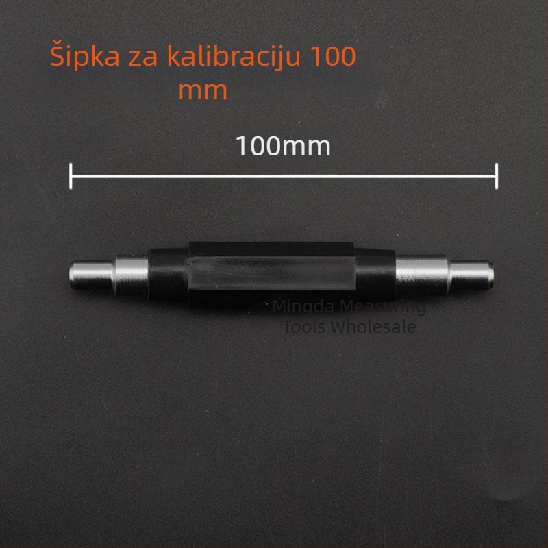 5200N prstenasti mjerni uređaj za kalibraciju mikrometra – unutarnji promjer 11,0 mm, vanjski promjer 17,25 mm, mjerni alat 75, šipka 15050