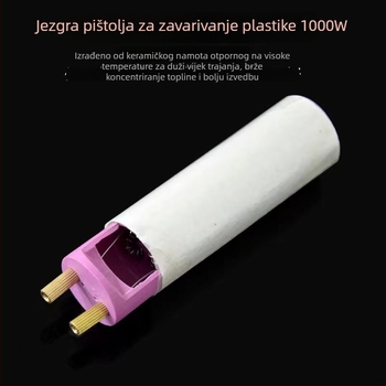 Pistolj za zavarivanje plastike s regulacijom temperature i keramičkim grijačem, 500W/700W/1000W