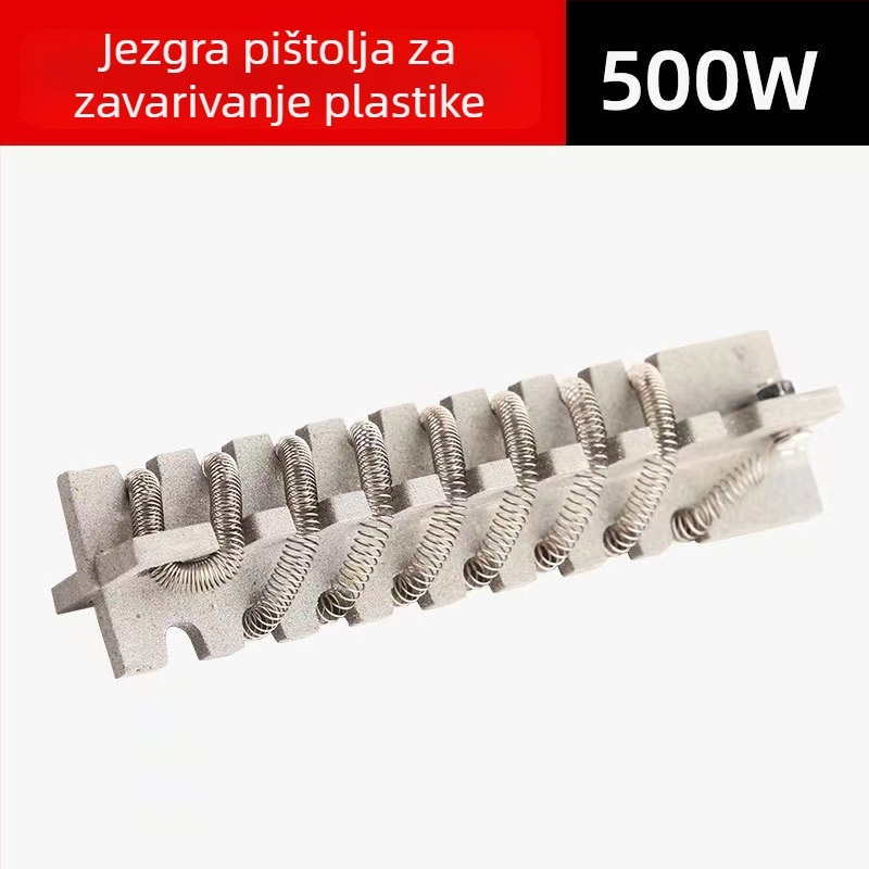 Pistolj za zavarivanje plastike s regulacijom temperature i keramičkim grijačem, 500W/700W/1000W