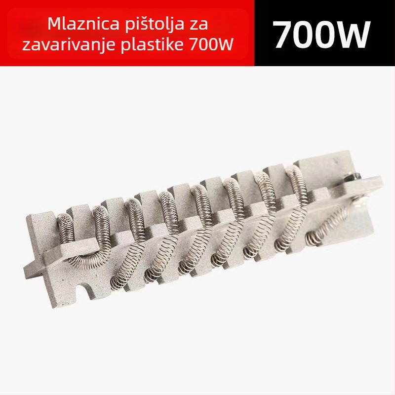 Pistolj za zavarivanje plastike s regulacijom temperature i keramičkim grijačem, 500W/700W/1000W