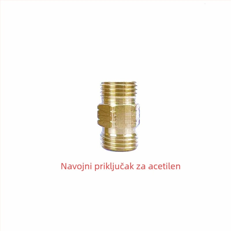 Spoj cijevi kisika s čeličnim žicama; spoj za cijevi acetilena i propana; bakreni spoj