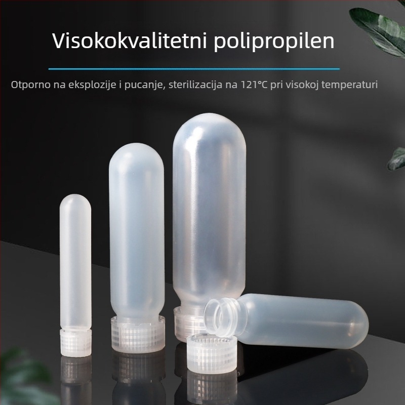 Prozirne epruvete za centrifugiranje sa vijčanim poklopcem, zapremine 10 ml, 16 ml, 28 ml, 30 ml i 50 ml, dizajn za sprječavanje propuštanja