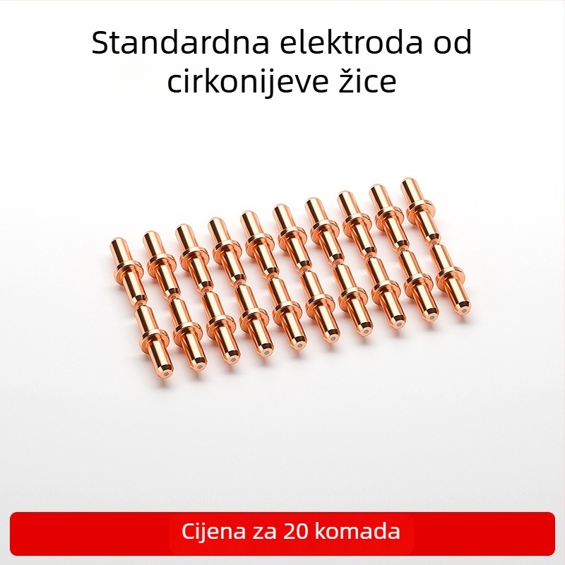80A mlaznica za plazma rezanje LGK63 – set potrošnih dijelova za plazma uređaj: mlaznica, elektroda, keramička zaštitna kapica