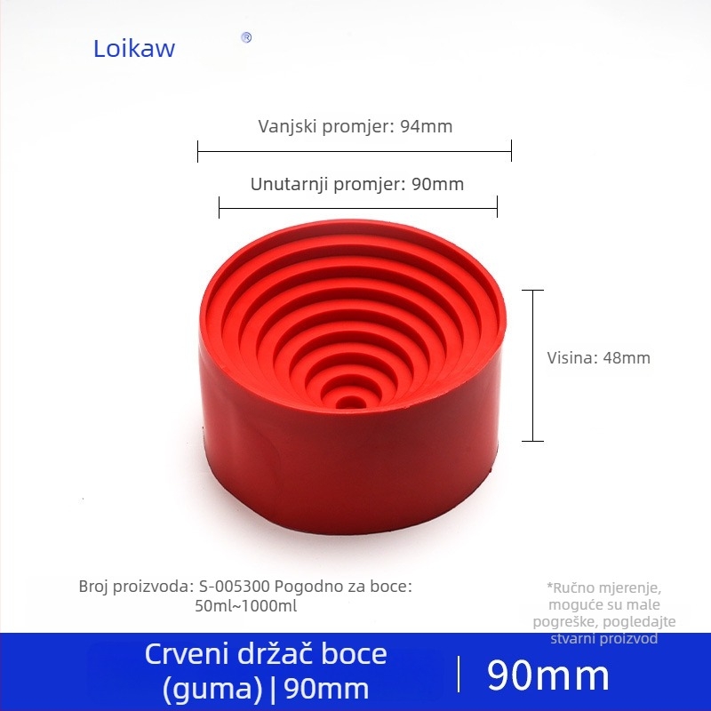 Stalak od pluta za kolbu s okruglim dnom, pluta podloga, drvena laboratorijska podloga