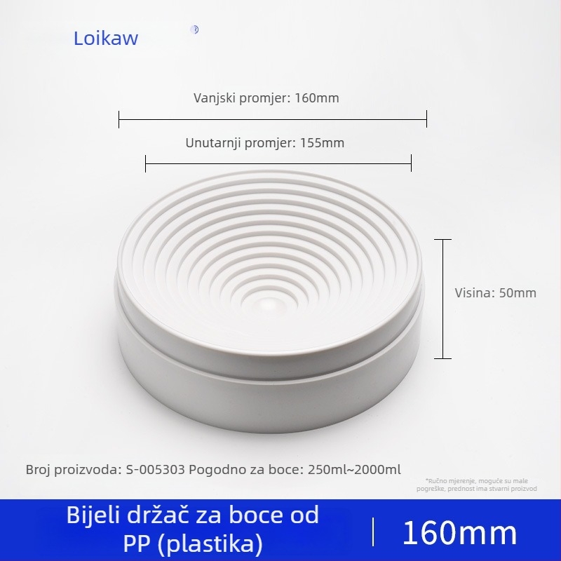 Stalak od pluta za kolbu s okruglim dnom, pluta podloga, drvena laboratorijska podloga