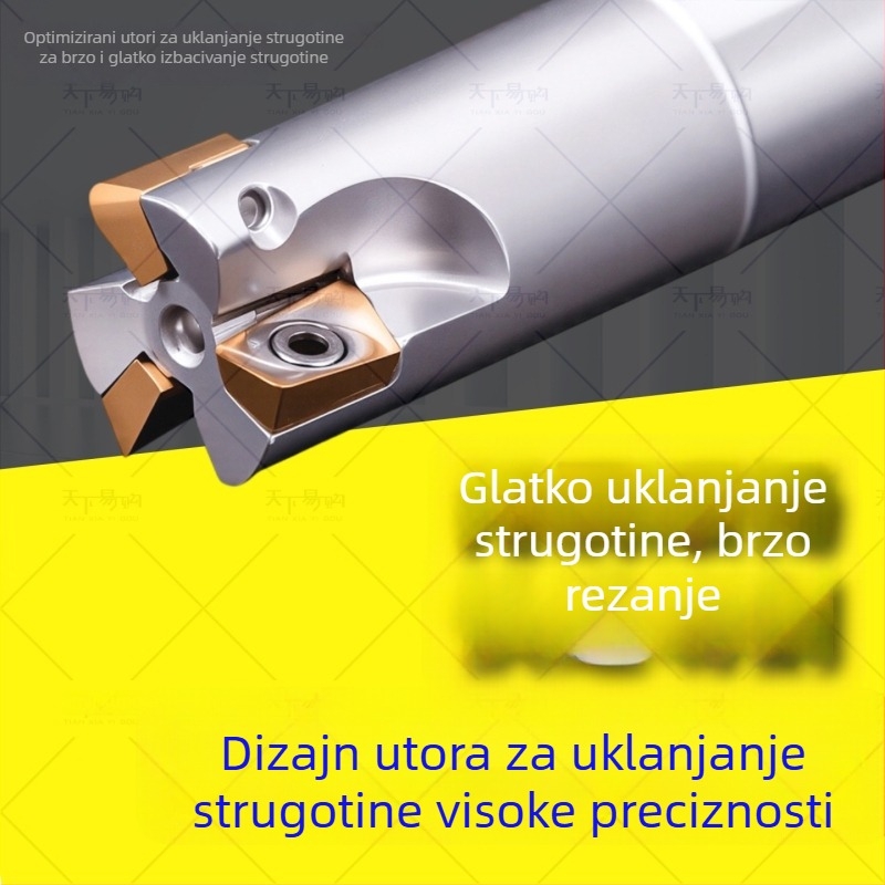 Držač alata za CNC glodalicu, kutni držač za male promjere, JDMT070204 volfram čelik