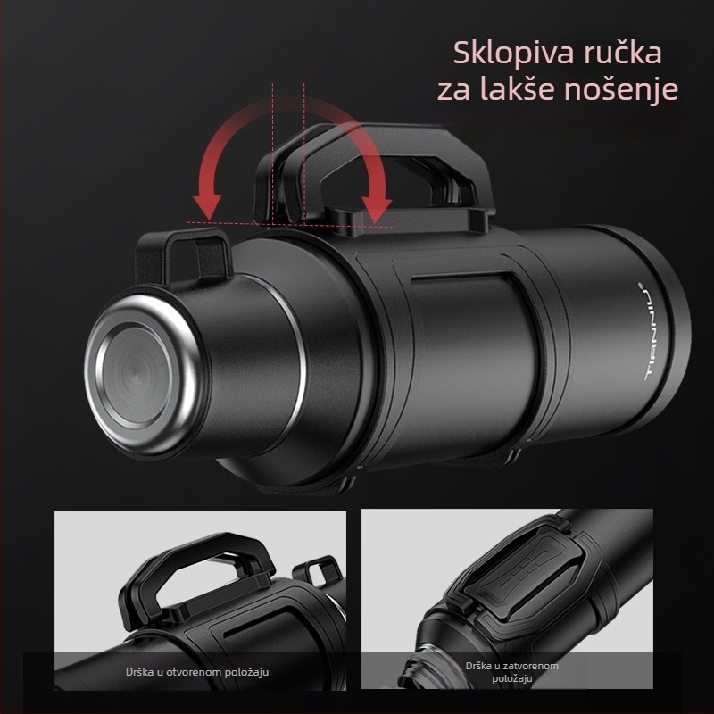 TEENUU Termos boca velike kapacitete za outdoor putovanja i uporabu u vozilu, izoliran spremnik za vruću vodu