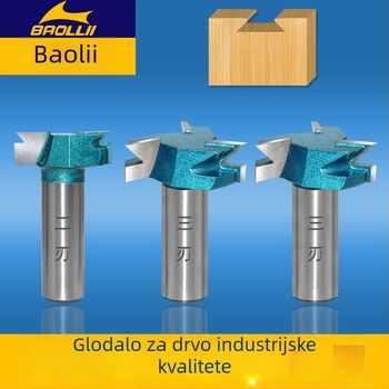 Industrijska dovetail freza za masivno drvo mahagonijskog namještaja