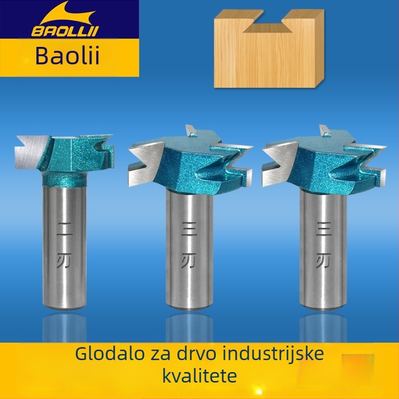 Industrijska dovetail freza za masivno drvo mahagonijskog namještaja