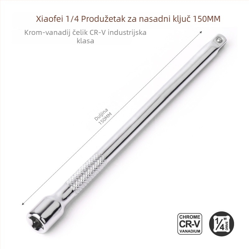 3/8-inčni produžni štap za ratchet wrench, dugi produžni štap, dodatak za socket wrench