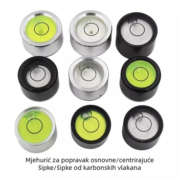 Mini okrugli libel za održavanje totalne stanice i teodolita