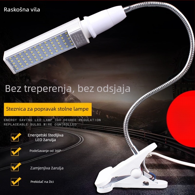 Deer Fairy Rasvjeta za popravak mobitela – stolna LED lampa s klipom za zavarivanje