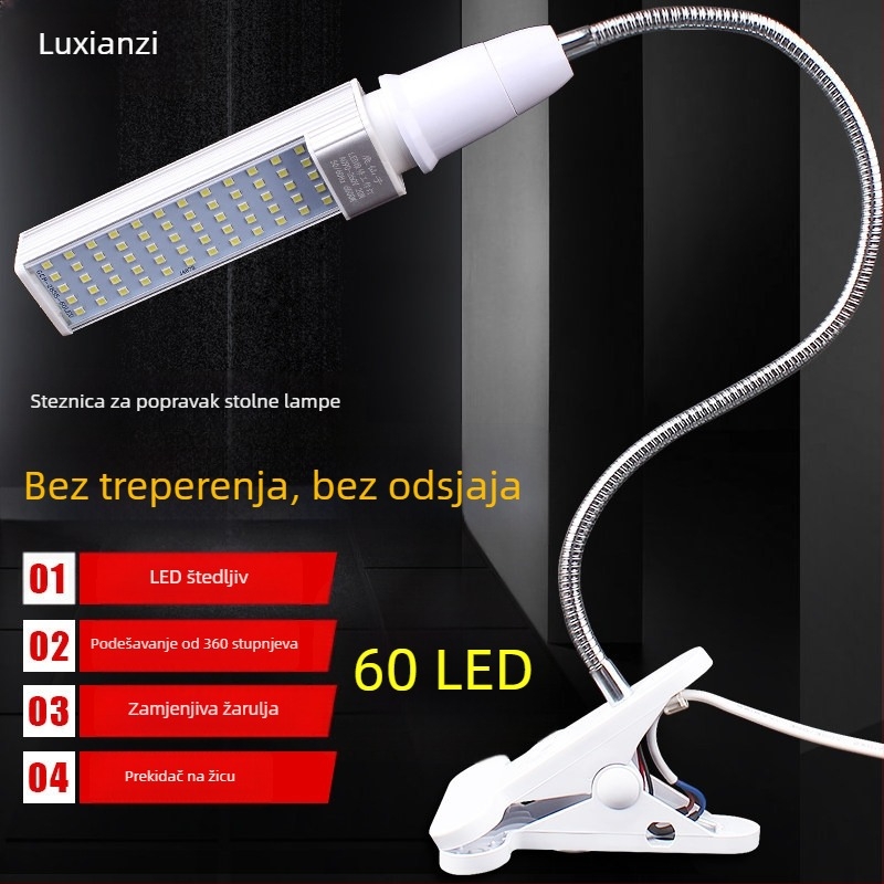 Deer Fairy Rasvjeta za popravak mobitela – stolna LED lampa s klipom za zavarivanje