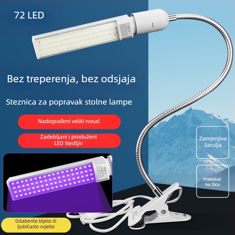 Deer Fairy Rasvjeta za popravak mobitela – stolna LED lampa s klipom za zavarivanje