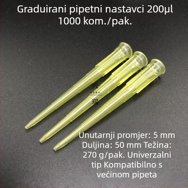Xingya pipetne vrhovi, otporni na visoke temperature, 10 mL–10 mL