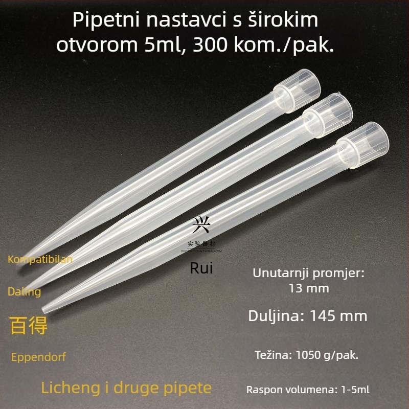 Xingya pipetne vrhovi, otporni na visoke temperature, 10 mL–10 mL