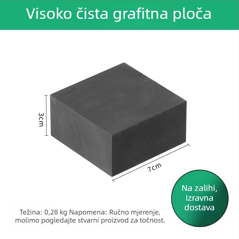 Kvarcna četverokutna cigla sa šest nogu, otporna na visoke temperature, za ploču za zavarivanje, obradu nakita i alate za pozlaćivanje
