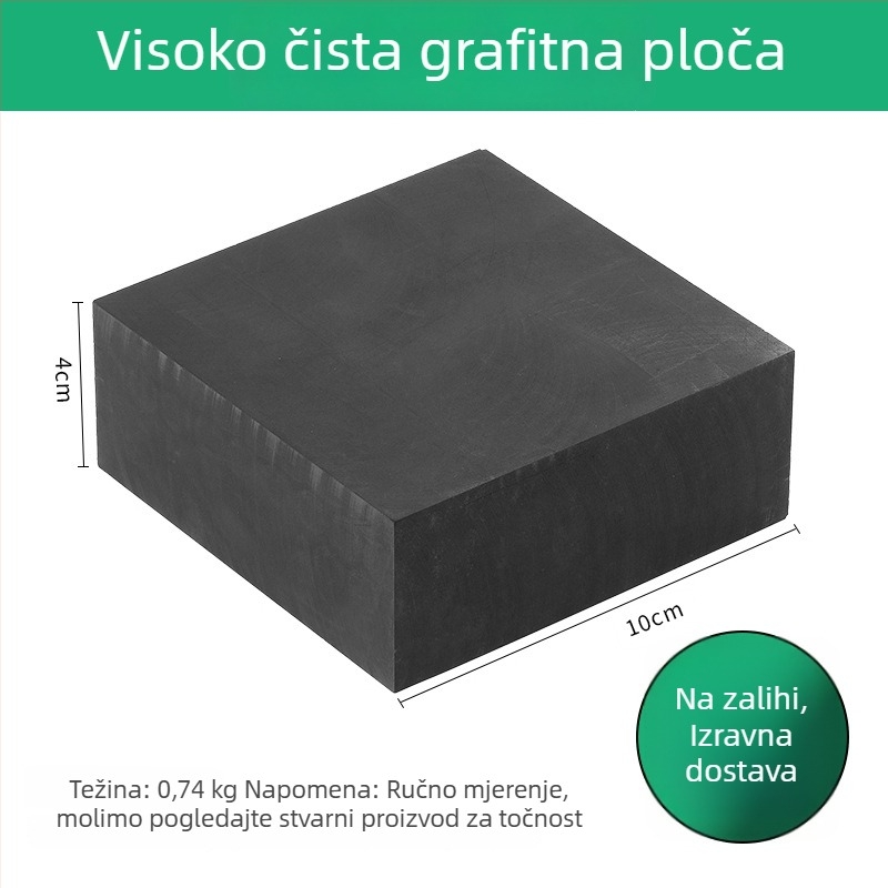 Kvarcna četverokutna cigla sa šest nogu, otporna na visoke temperature, za ploču za zavarivanje, obradu nakita i alate za pozlaćivanje