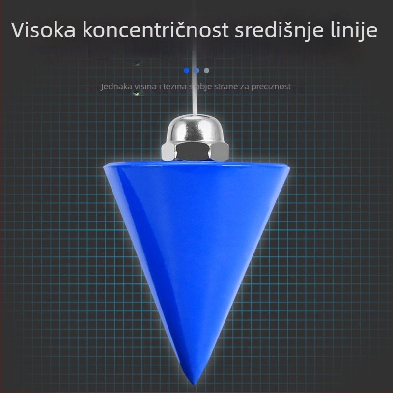 Set težina za olovnicu za drvnu industriju — konusne težine 2 kg i 10 kg