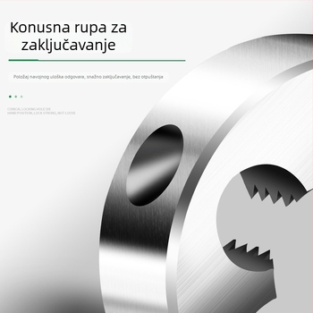 Ručni držač za navoj od legiranog čelika za metrički navoj