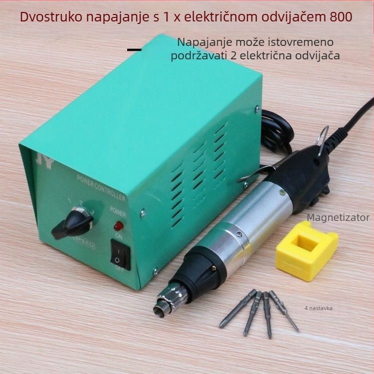 Električni odvijač set 800801802 za popravak mobitela i prijenosnog računala