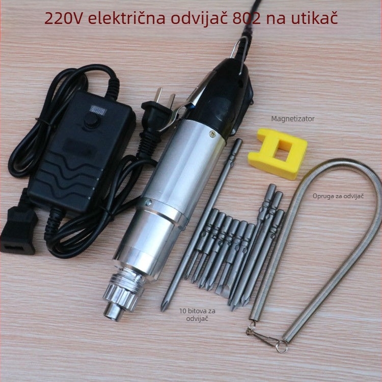 Električni odvijač set 800801802 za popravak mobitela i prijenosnog računala