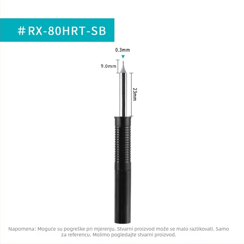 GOOT RX-80HRT univerzalni vrh za lemilo, s grijanjem jezgre, oblik potkove