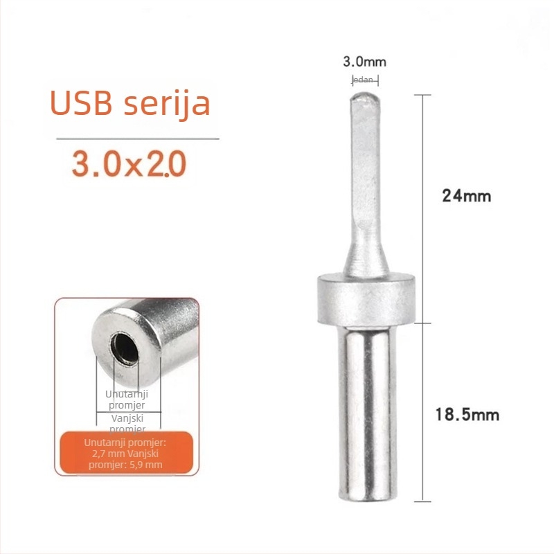 205H vrh za lemilo visoke frekvencije, 500-USB automatska lemilica, serija 500, 150W lemilica glava