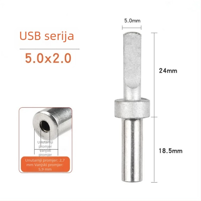 205H vrh za lemilo visoke frekvencije, 500-USB automatska lemilica, serija 500, 150W lemilica glava