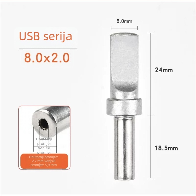 205H vrh za lemilo visoke frekvencije, 500-USB automatska lemilica, serija 500, 150W lemilica glava