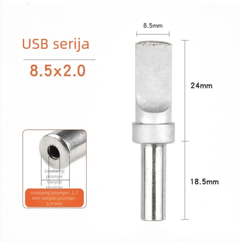 205H vrh za lemilo visoke frekvencije, 500-USB automatska lemilica, serija 500, 150W lemilica glava