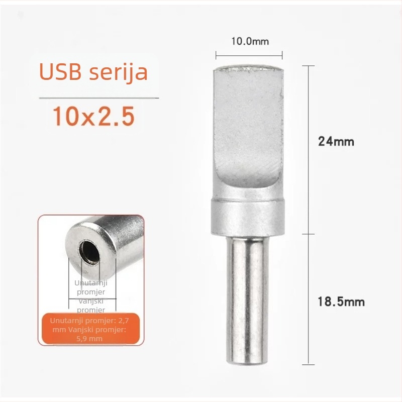 205H vrh za lemilo visoke frekvencije, 500-USB automatska lemilica, serija 500, 150W lemilica glava