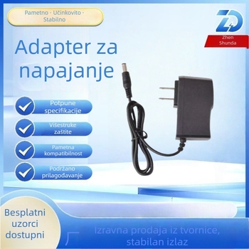 Napajanje 5V/6V/9V/12V za nadzor, Bluetooth zvučnik, usmjerivač i uređaj za manikuru - prekidačko napajanje po američkom standardu