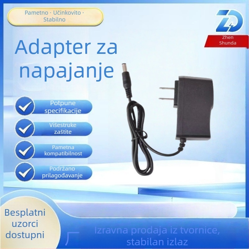 Napajanje 5V/6V/9V/12V za nadzor, Bluetooth zvučnik, usmjerivač i uređaj za manikuru - prekidačko napajanje po američkom standardu