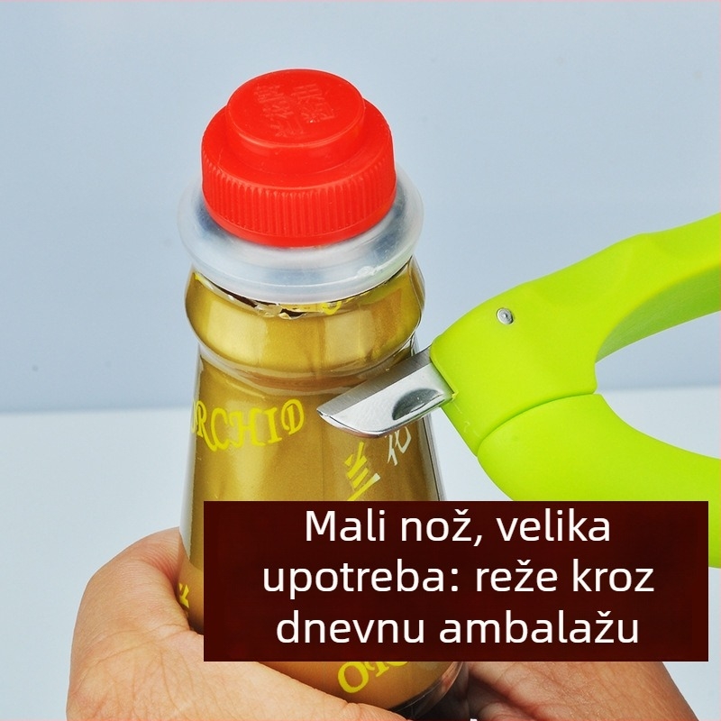 Sqt Shunquan kuhinjske škarice s prilagođenim logom, višenamjerne kućne škare za hranu, nehrđajući čelik, snažna opruga