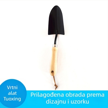 Set alata za vrt: grablje, mini lopata, lopata, vilica i alati za presađivanje u posude