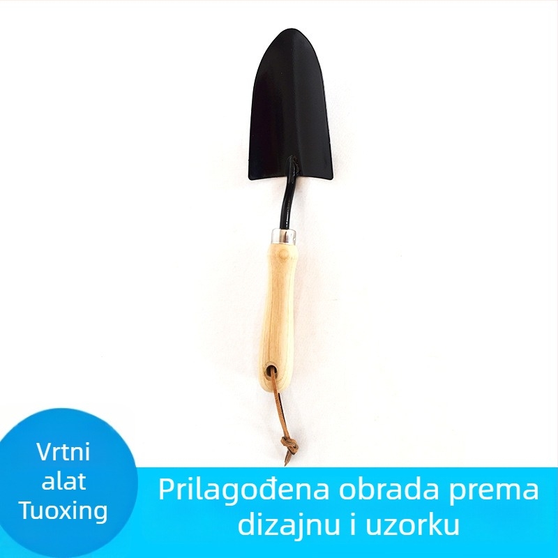 Set alata za vrt: grablje, mini lopata, lopata, vilica i alati za presađivanje u posude