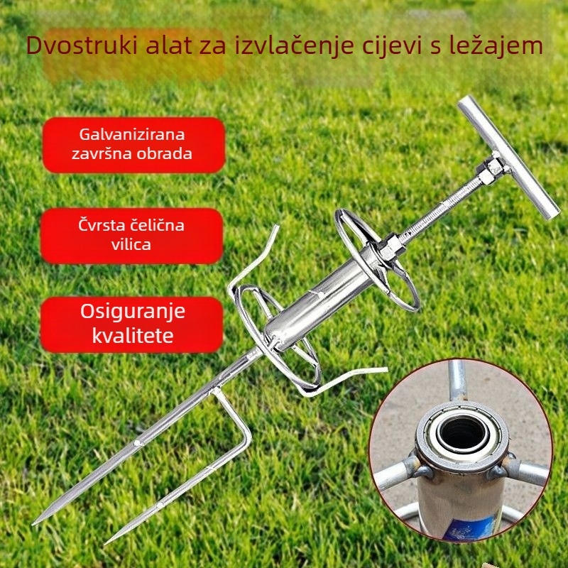 Alat za okretanje i vuču cijevi za poljoprivredu, vodovodne cijevi