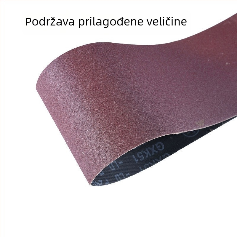GXK51-LD Traka za brušenje nehrđajućeg čelika, abrazivni aluminijev oksid, mješovita tkanina stražnja, širina po mjeri