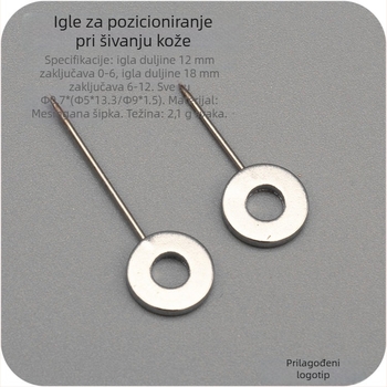 DIY alat za kožno šivanje – pozicionirajuća igla 0-6/6-12
