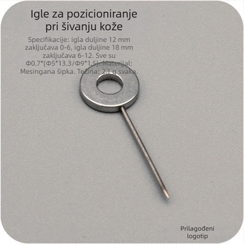 DIY alat za kožno šivanje – pozicionirajuća igla 0-6/6-12