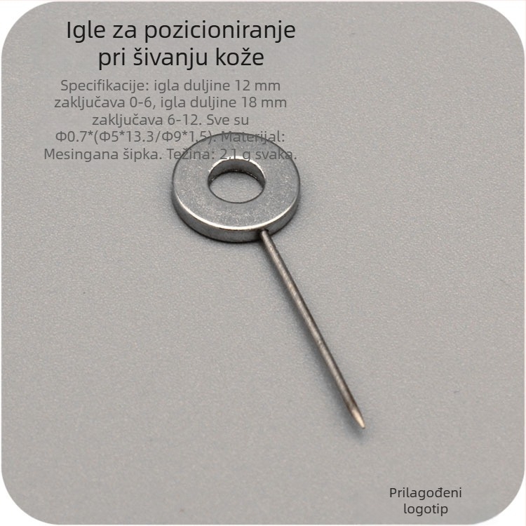 DIY alat za kožno šivanje – pozicionirajuća igla 0-6/6-12